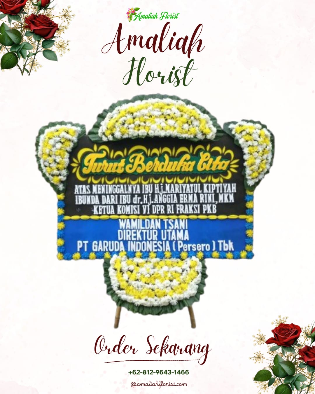 Papan Bunga Duka Bukit Batu